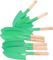 8Pcs Small Garden Shovels Metal Hand Tools for Planting Digging Weeding Lightweight Durable Design for Home Gardening Outdoor Activities
