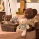 泰迪熊毛絨玩具熊抱抱熊公仔 大熊貓布娃娃毛衣小熊抱枕生日禮物女【雲木雜貨】