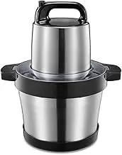 Food Chopper Electric Food Processer 8 Cup Glass Bowl Blender Meat Grinder For Lean Meat Vegetables Fruits Nuts Fast and Slow 2 Speeds