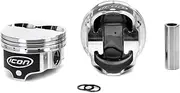 Icon Piston, Premium Forged, Forged, 4.030 in Bore, 1/16 x 1/16 x 3/16 in Ring Grooves, Minus 4.80 cc