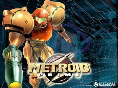 Metroid Prime Nintendo Gamecube GC 2002 Game Wall Art Print Poster Samus Glossy