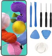 for Samsung A51 Screen Replacement for A515 A515U1 A515U A515A SM A515F SM A515U Screen LCD Display Digitizer Touch Screen Assembly, 6.5 Screen