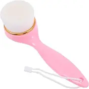 MUCKLILY Manual Face Washing Brush Tool for Soft Bristle Exfoliator Durable Facial Cleansing Brush Gentle Skin Pore Cleaner for Skincare Routine