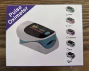 Finger Tip Pulse Oximeter Meter SpO2 HeartRate Monitor Blood Oxygen Saturation