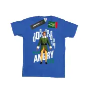 Elf Mens Angry Elf T-Shirt (Royal Blue) - BI23642