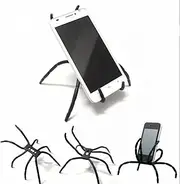 Camera Phone Mount Holder, Bendable Holder for Cars Bike Phone Holder Flexible Car Phone Holder 2PCS Cell Phone Tripod Mount