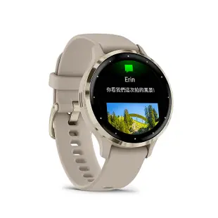 【Garmin】Venu 3s GPS智慧腕錶冥想空白