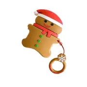 Wireless Earphones Shockproof Christmas Cartoon Silicone Protective Case for Apple AirPods 1 / 2