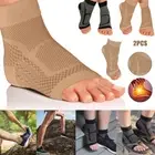Ankle Support Sleeve Compression Socks Foot Plantar Fasciitis Sprain Pain ZO