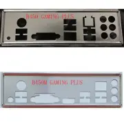 For MSI B450 GAMING PLUS, B450M GAMING PLUS I/O Shield BackPlate Blende Bracket