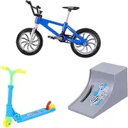 Abaodam 1Set Mini Finger Bike Model Portable Finger for Desk Games Fun Leisure Activity for Adults Fidget Skill Development
