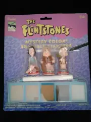 VINTAGE The Flintstones Mystery Erasble Stampers 1994 Betty, Barney, Bamm-Bamm