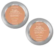 Revitalift Pack of 2 L'Oreal Paris True Match Super-Blendable Powder, Suntan