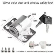Plastic Steel Door Window Locks Child Safety Lock Sliding Doors and Windows Secu