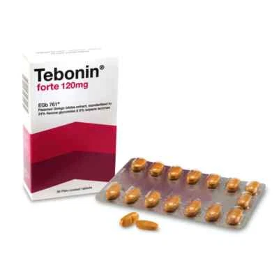 SCHWABEPHARMA Tebonin® Forte 120mg EGb761® Ginkgo Biloba Extract 30 Tablets