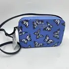 Kate Spade Staci Butterfly Sky Printed Mini Camera Bag Blue Multi KB521 New