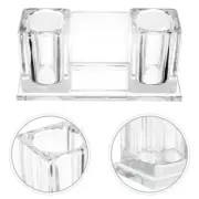 Crystal Microphone Stand Office Mount Home Karaoke Accessories Holder Storage