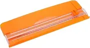 uxcell 12 Inch Paper Cutter, A4 Size Portable Paper Trimmer Slicers Scrapbooking Tool for Craft Paper Photo Cardstock, Orange