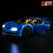 LED Light Kit for Bugatti Chiron - Compatible with LEGO® 42083 Set (Classic)