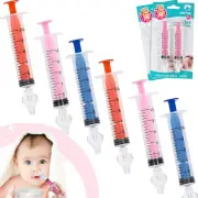 6 Pcs Baby Nasal Irrigator, 10Ml Portable Baby Nasal Aspirator with Cleanable Re