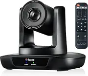 [iuZee] 20X Optical Zoom Conference Room Camera USB3.0 HDMI PTZ Camera 1080P 60FPS Wide Angle for Video Conference Church Live Streaming Meeting Education Works with Zoom Skype Teams OBS YouTube
