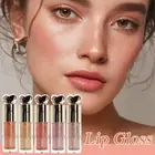 Moisturizing Plump and Sparkling Lip Gloss Mirror Water Glaze Lip Shimmer. A3Y5