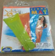Intex Wet Set 72" Glossy Mat,Pool/Beach Toy Float Orange New
