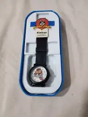 Vintage Armitron Tasmanian Devil ACME Analog Wrist Watch WB Looney Tunes TAZ