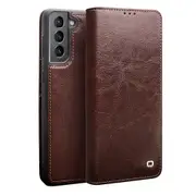 For Samsung Galaxy S21+ 5G QIALINO Leather Phone Case