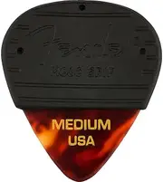 Fender Mojo Grip Picks Celluloid Medium Pack of 3 Tortoiseshell