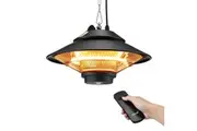 Instant Heater Ceiling Electric Space Warmer Infrared Patio Room Save Energy Indoor Outdoor Waterproof 1500W