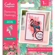 Crafters Companion Flamazing Flamingos - Flamingo Silhouette Die