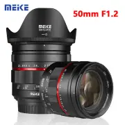 Meike 50mm F1.2 Full Frame Manual Focus Lens for Sony E Canon EF Nikon Z L Mount