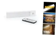 LP440 8 Inch Under Cabinet Light - with Motion Sensor - Rechargeable -