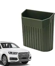Générique Auto Dashboard Pocket, Adhesive Dashboards Holder, Car Side Organizer, Compact Storage Pockets, 3.94x3.94x1.38 Inches, Versatile Storages Solution for Any Vehicle, Green and Black
