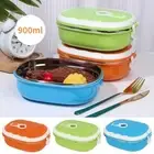 Kids Adult School Warmer Food Container Lunch Package Kitchen Storage Lunch Box