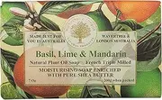 Wavertree and London Basil, Lime & Mandarin Soap Bar, 200 g