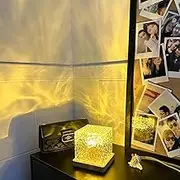 Wave Lamp with 16-Color Aurora & Ocean Projection | Northern Lights Effect & Water Wave Ambiance | Smart Cube Lighting for Bedroom & Living Room Decor | Luminor Night Light Projector