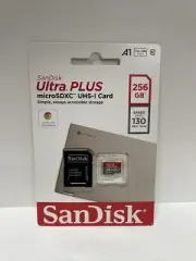 SanDisk Ultra Plus MicroSDXC UHS-I Card 256GB