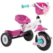 Huffy Disney Minnie Mouse Girl's Trike, Ideal for Ages 3+, Minnie Mouse Graphics