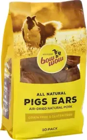 Bow Wow-Pigs Ears Dog Treats-10 Pack-Au