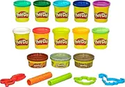 Play-Doh - Dinosaur Theme 13 Pack of Non-Toxic Modelling Dough - Kids Sensory Toys - Arts and Crafts Activities - Girls and Boys - Ages 3+ - Amazon Exclusive
