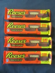 (4) 4-Count King Size Packs of Reese's Peanut Butter Cups 2.8 Oz Each