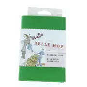 Belle Hop Passport Case Leather Green ID Holder Travel Protector Cover