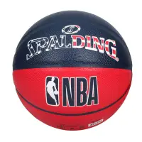 在飛比找Yahoo奇摩購物中心優惠-SPALDING NBA #7號合成皮籃球-室內 室外 戶外