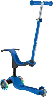 Globber Go Up Sporty Lights V2 - Navy Blue/ Dark Navy Blue