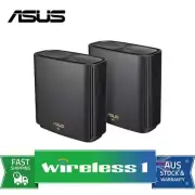 ASUS ZENWIFI XT8 AX6600 Wifi 6 Tri-Band Whole-Home Mesh Routers Black Colour ...