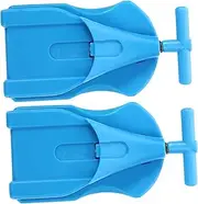UPKOCH 2pcs Peg Top Launcher Gyro Game Launcher for Random Color for Friendly Competitions and Skill Development Random Color