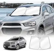 X-Car Windscreen Sun Shade for Holden Captiva 2006-2017 Blocks UV Rays Foldable Custom Wind Screen Sun Visor Protector