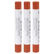 Furniture Repair Crayons Wax Filler Stick, 3Pcs Pen Marker, Tangerine Red